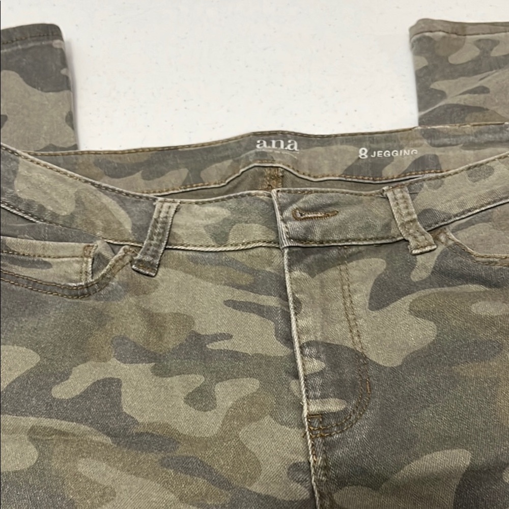 a.n.a Camouflage Ankle & Cropped Jeans
